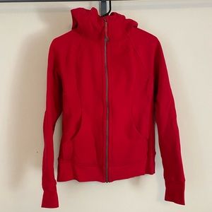 Red Scuba Hoodie